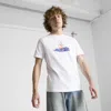 Puma Graphics Nyc Boat Racing T-shirt In White