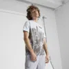 Puma Graphics Nyc Skyline T-shirt In Blue