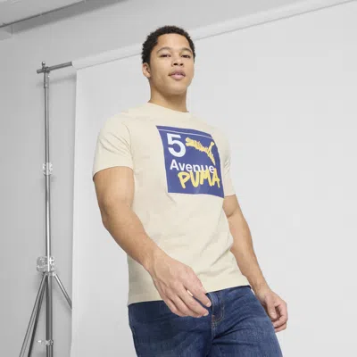 Puma Graphics Nyc Subway T-shirt In White