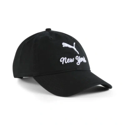Puma Nyc Jumpcat Cap In Black