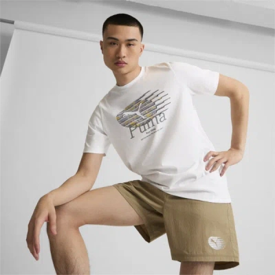 Puma Nyc Sponsor Men's T-shirt In White
