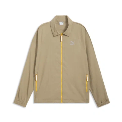 Puma Nyc T7 Men's Track Jacket In Oak Branch