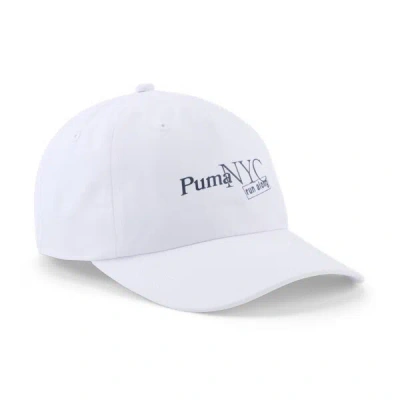Puma Nyc Run Along Women's Cap In White