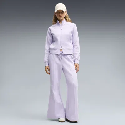 Puma Nyc Women's T7 Flare Pants Shoes In Purple