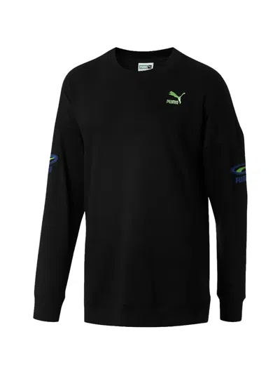 Puma Og Crew-neck Sweatshirt In Black