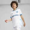 Puma Olympique De Marseille 24/25 Big Kids' Replica Home Soccer Jersey In White-bleu Azur