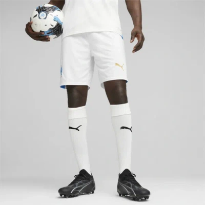 Puma Olympique De Marseille Men's Soccer Shorts In White