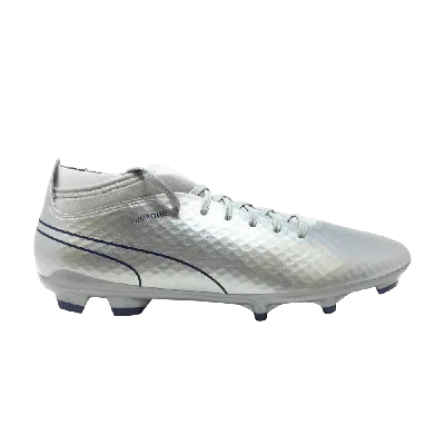 Pre-owned Puma One Chrome 2 Fg 'silver Blue Depths'