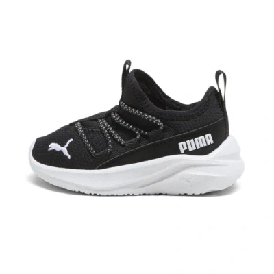 Puma Babies' One4all Slip-on Toddlers' Shoes In Black- White