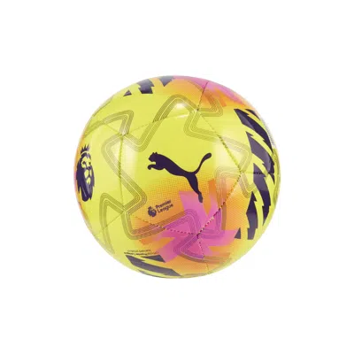 Puma Orbita Premier League Lights Mini Soccer Fan Ball Shoes In Yellow