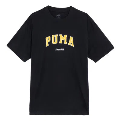 Puma Original Logo T-shirt 'black'