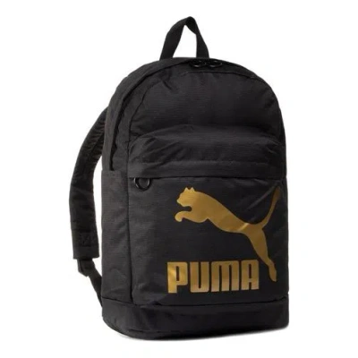 Puma Originals Backpack 'black Gold'