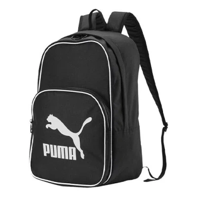Puma Originals Retro Woven Backpack 'black White'