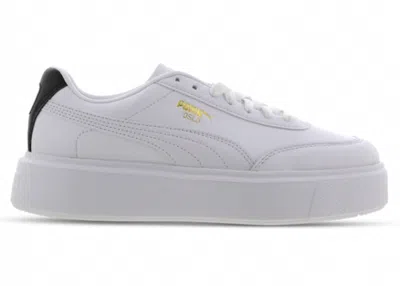Pre-owned Puma Oslo Maja (women's) Sneakers In White/black