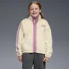 Puma Outerwear Big Kids' Sherpa Jacket In Neutral