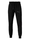 Puma P48 Core Fleece Track Pants In Black