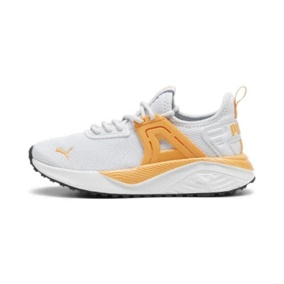 Puma Pacer 23 Big Kids' Sneakers In Silver Mist-clementine