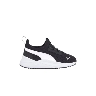 Pre-owned Puma Pacer Easy Infant 'black White' | Infant Size 5