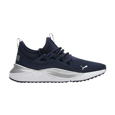 Pre-owned Puma Pacer Future Jr 'allure - Peacoat Silver' | Blue | Kid's Size 4