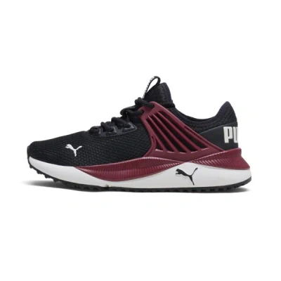 Puma Pacer Future Sneakers Big Kids In Black-intense Red-warm White