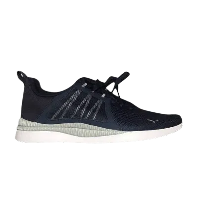 Pre-owned Puma Pacer Net Cage 'navy' In Blue