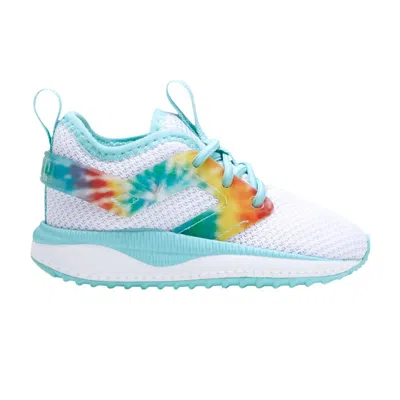 Pre-owned Puma Pacer Next Excel Infant 'tie Dye' | White | Infant Size 5