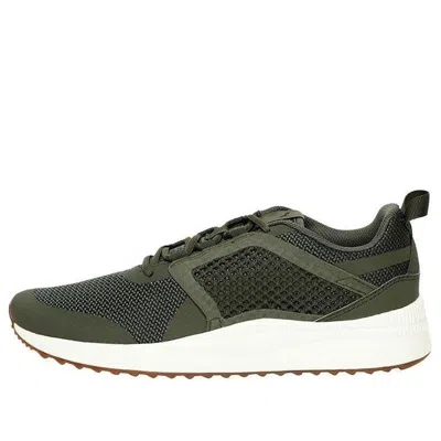 Puma Pacer Next Net Low Running Shoes Armygreen 'army Green White'