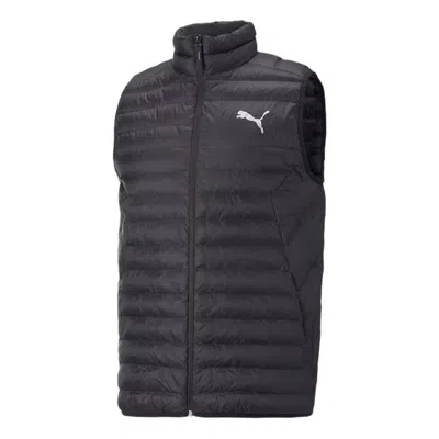 Puma Packlite Vest 'black' In Blue