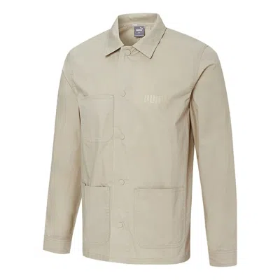 Puma Padded Jacket 'beige' In Neutral