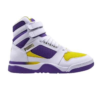Pre-owned Puma Palace Guard Mid 'finals' In White