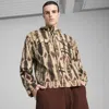Puma Palais Artisan Men's Seersucker Jacket In Brown