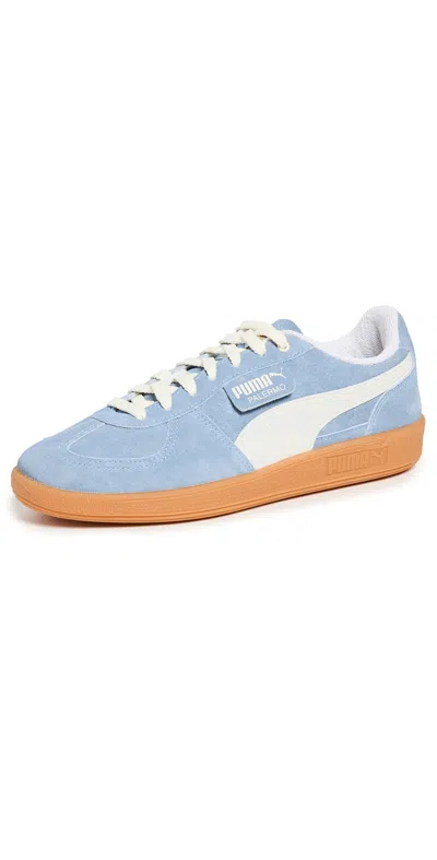 Puma Palermo Basketball Nostalgia Sneakers Dewdrop-sugared Almond In Blue