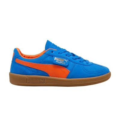 Pre-owned Puma Palermo Big Kid 'hyperlink Blue Flame Flicker' | Kid's Size 7