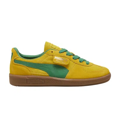 Pre-owned Puma Palermo Big Kid 'pel√© Yellow Archive Green' | Kid's Size 4