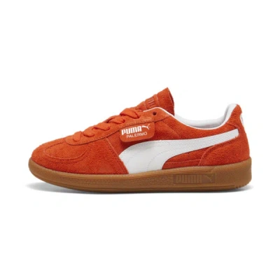Puma Palermo Big Kids' Sneakers In Redmazing- White