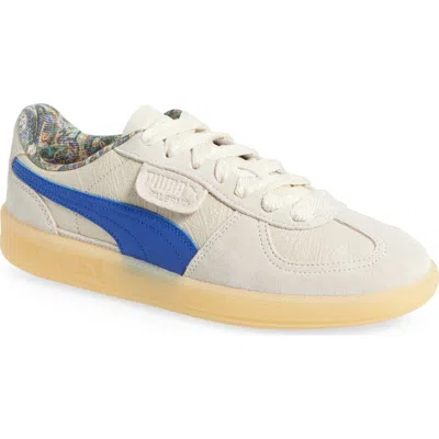 Puma Palermo Bomber Trainer In Alpine Snow-vivid Blue