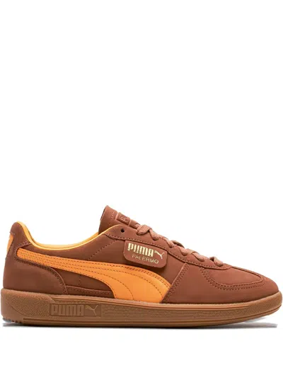 PUMA PALERMO "BROWN MUSHROOM/GINGER TEA" SNEAKERS