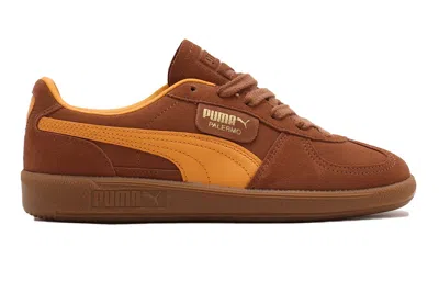 Pre-owned Puma Palermo Brown Mushrrom In Brown Mushroom/ginger Tea