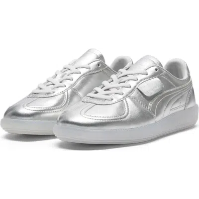 Puma Palermo Chrome Sneaker In Silver