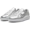 Puma Palermo Chrome Sneaker In  Silvereather Gray