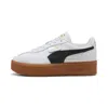 Puma Palermo Elevata Platform Sneakers In White