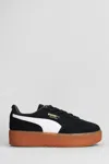 Puma Women's Low Shoe Palermo High Wns Black/gum In  Black-gum