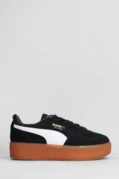 Puma Palermo Elevata Wns Sneakers In Black Suede