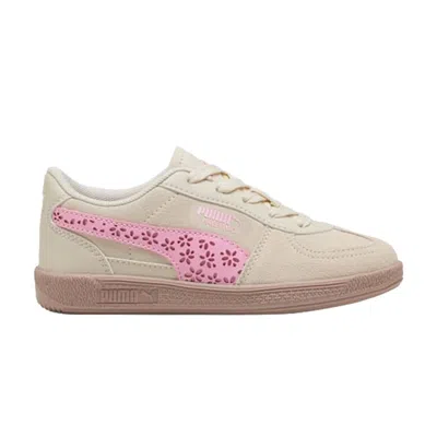 Pre-owned Puma Palermo Eternal Bloom Ps 'alpine Snow Pink Shimmer' | Cream | Kid's Size 3.5 In White