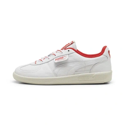 Puma Palermo Lady Court Women's Sneakers In White-vapor Gray