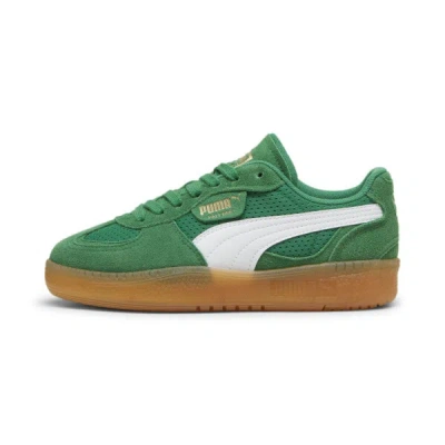 Puma Palermo Lamoda Vintage Women's Sneakers In Archive Green-gum