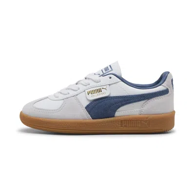 Puma Palermo Leather Big Kids' Sneakers In White