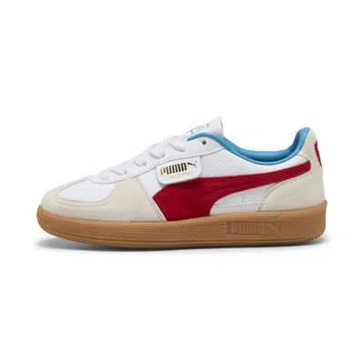 Puma Palermo Leather Big Kids' Sneakers In White
