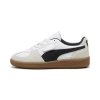 Puma Palermo Leather Big Kids' Sneakers In White-vapor Gray-gum