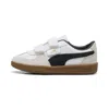 Puma Palermo Leather Hook-and-loop Sneakers Kids In White